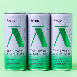 The Brain & Gut Soda⁺ Lemon Lime