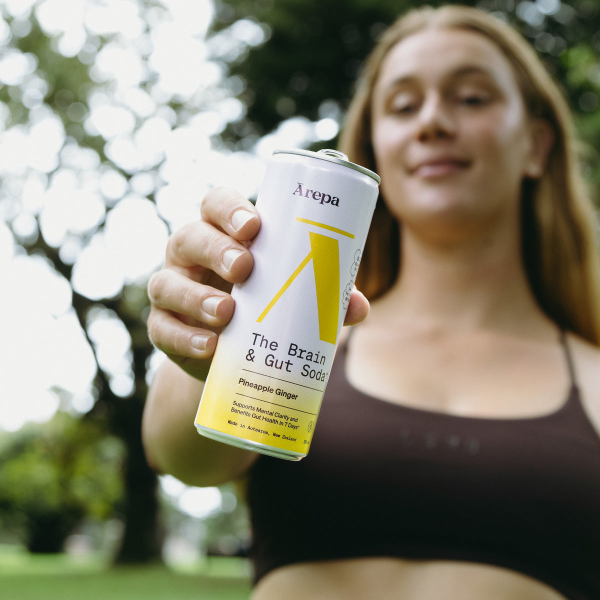 The Brain & Gut Soda⁺ Pineapple Ginger