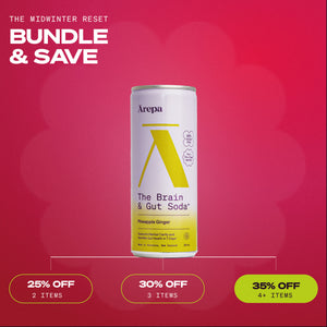 SALE - The Brain & Gut Soda⁺ Pineapple Ginger