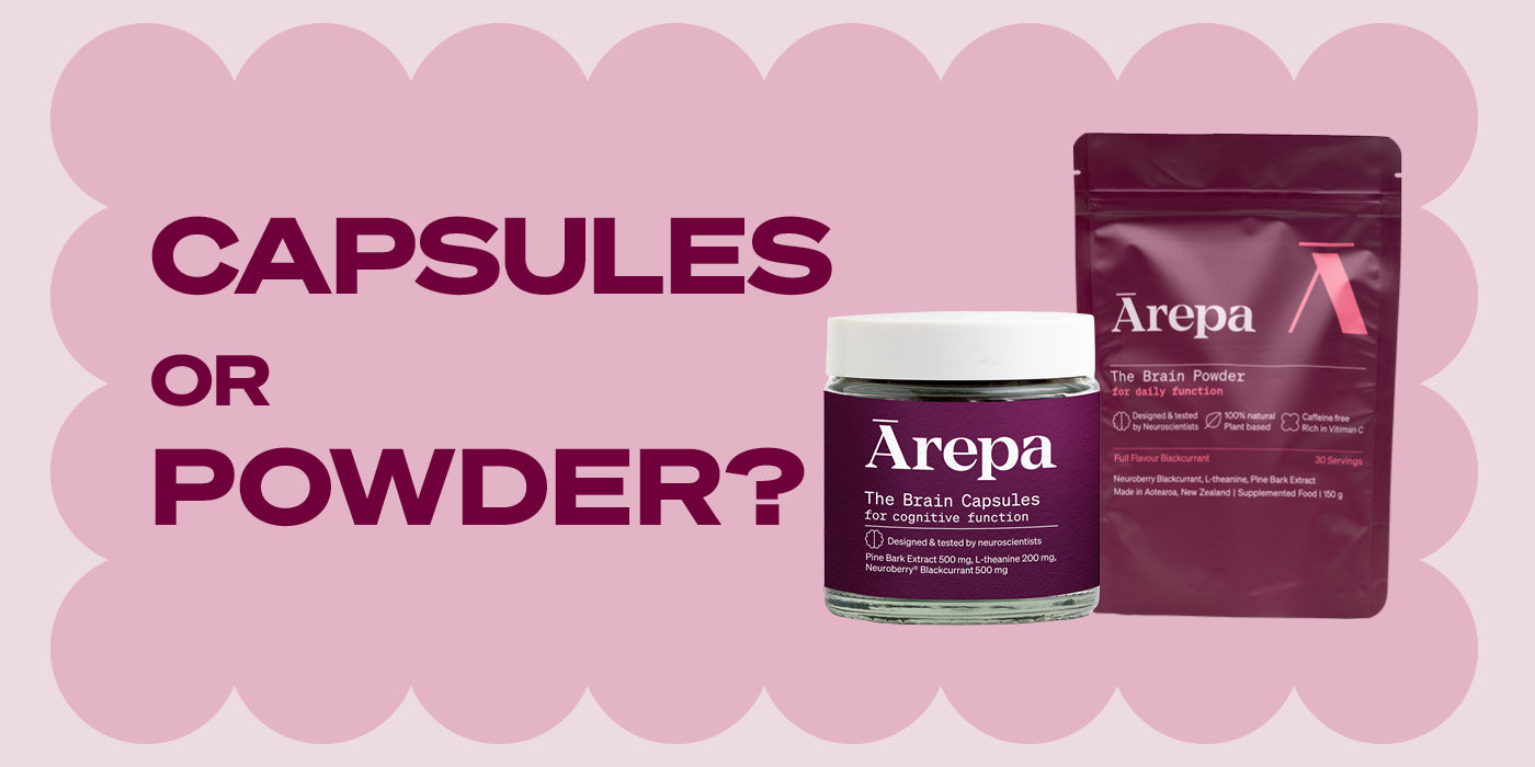 Make Up Your Mind: Capsules or Powder?