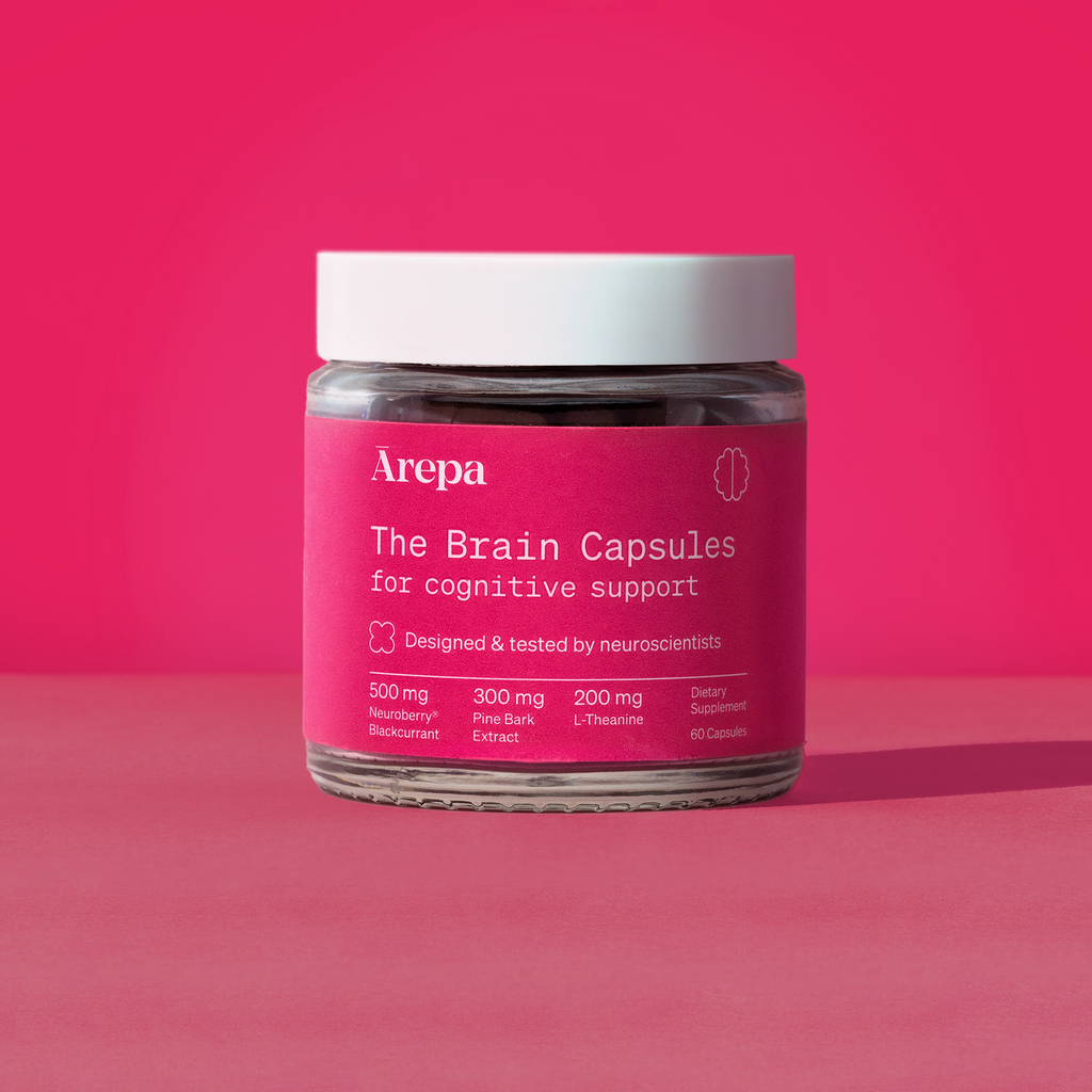 The Brain Capsules for Cognitive Support - Drink Ārepa