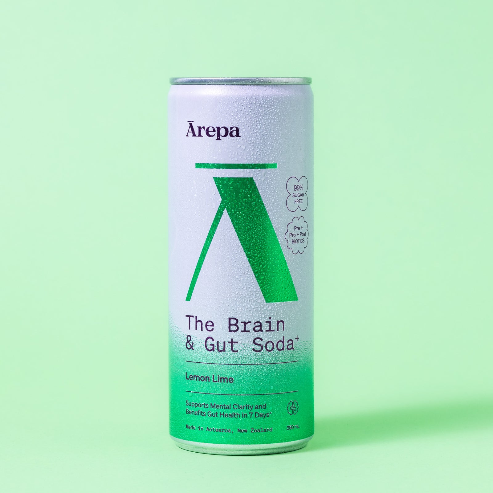 The Brain & Gut Soda⁺ Lemon Lime
