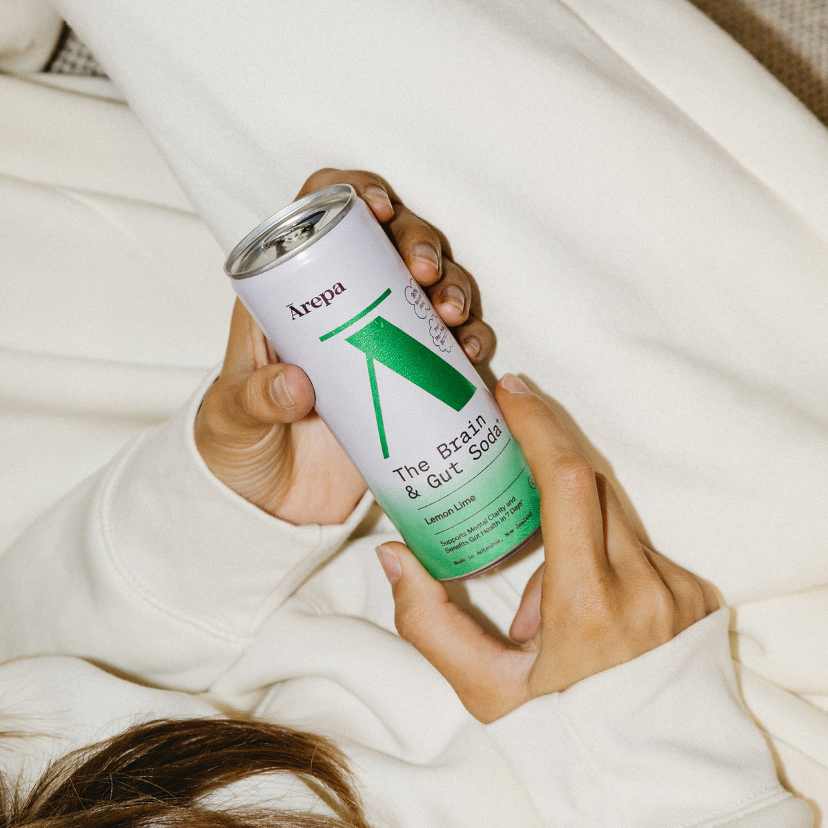 The Brain & Gut Soda⁺ Lemon Lime
