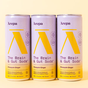 The Brain & Gut Soda⁺ Pineapple Ginger