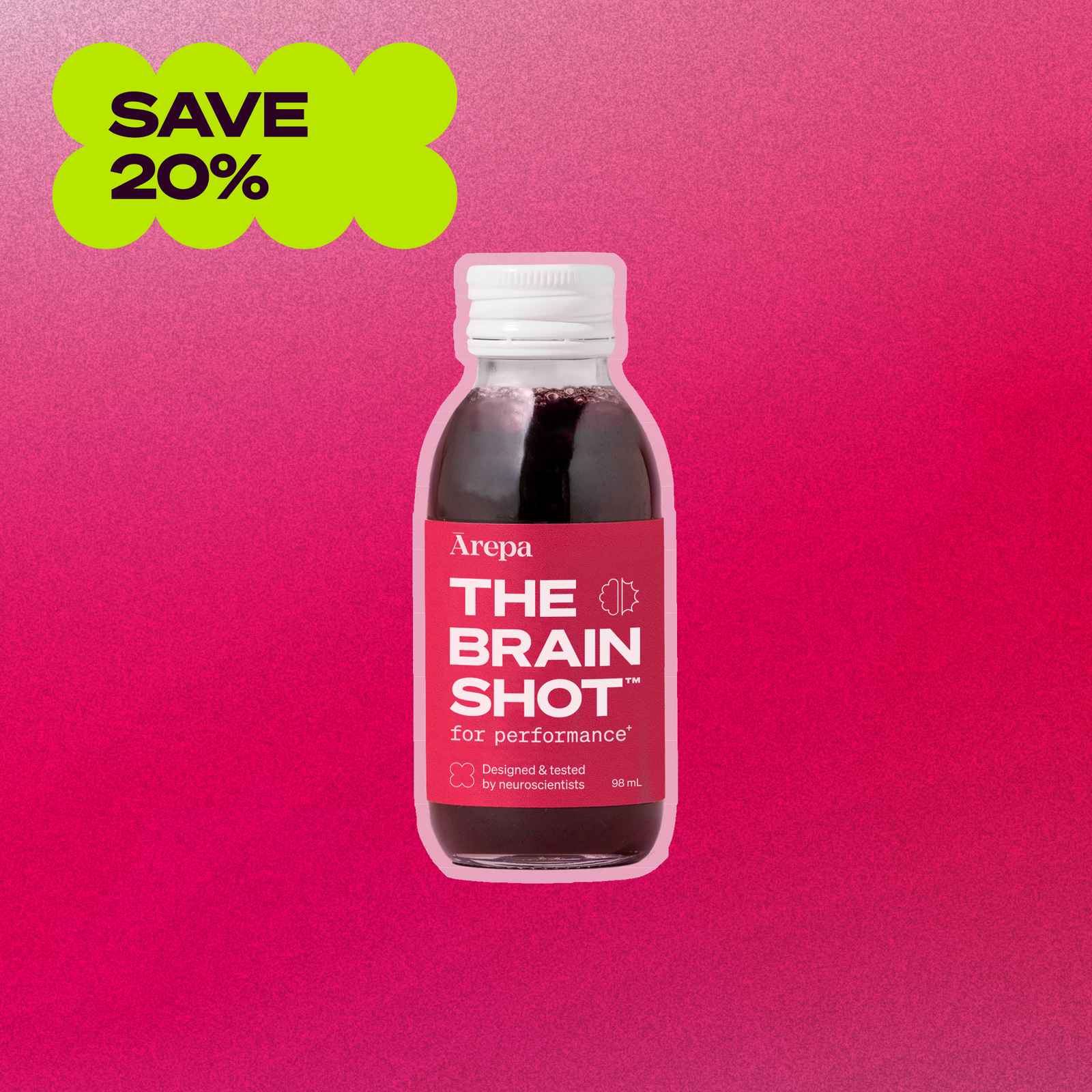 SALE - 12x The Brain Shot (98ml)