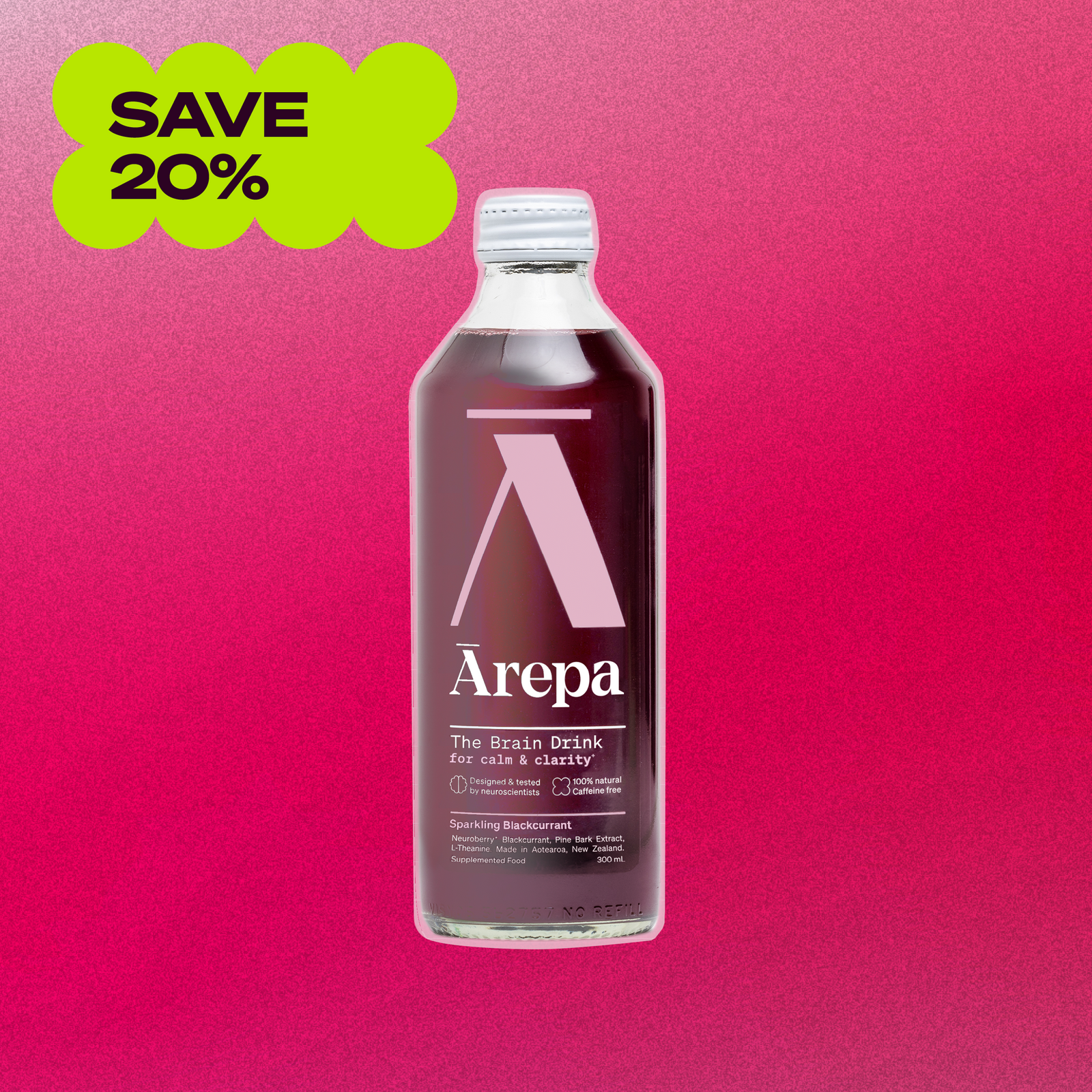 SALE - For Calm & Clarity⁺ - Blackcurrant (300ml)