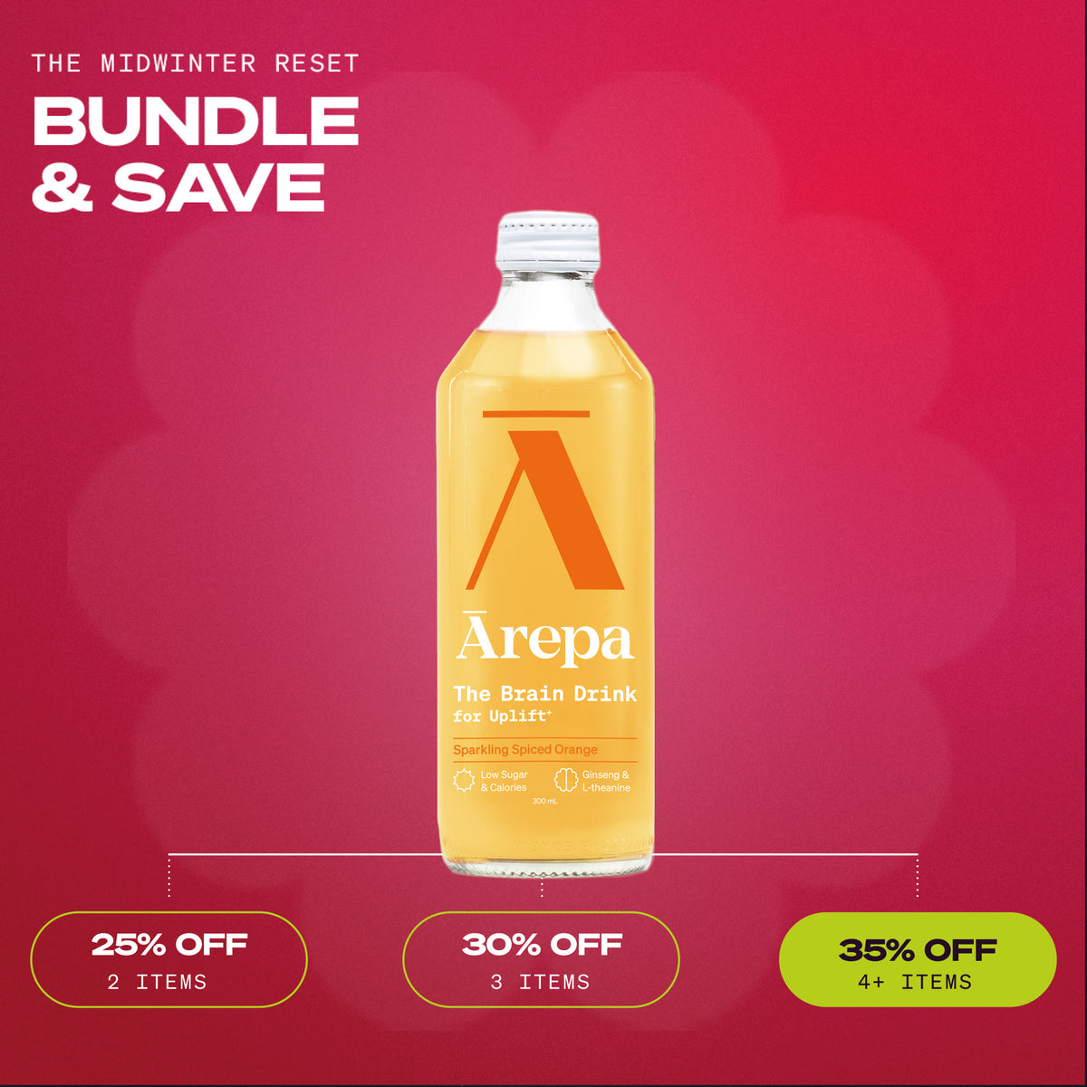 SALE - For Uplift† - Spiced Orange Flavour (300ml)