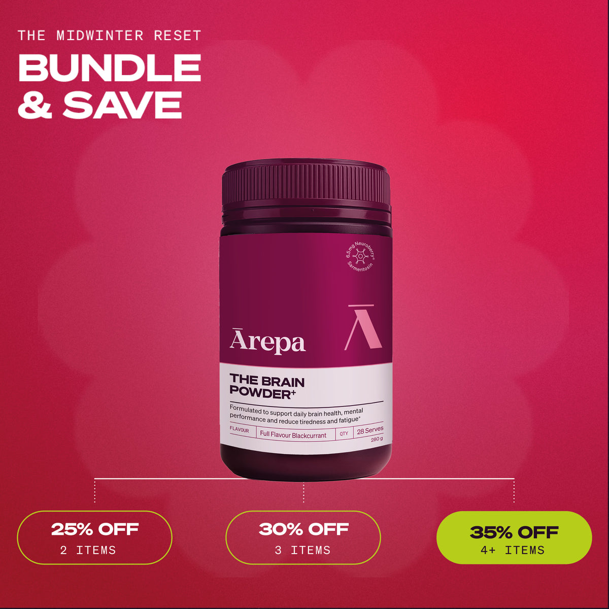 SALE - The Brain Powder⁺ 2.0